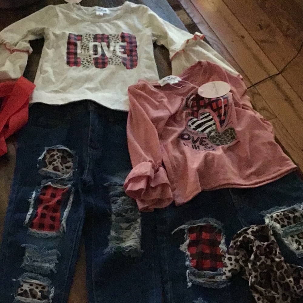 2 girls outfits NWT